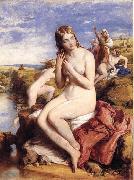 Willam mulready,R.A. Bathers Surprised painting